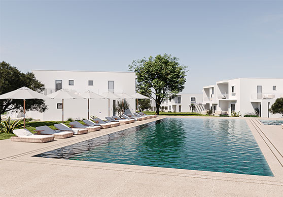 White Shell appartementen villa Algarve