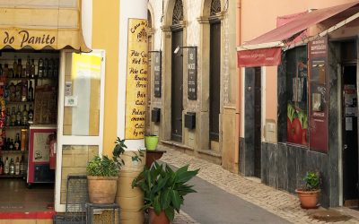 Het kleine vissersdorpje Ferragudo