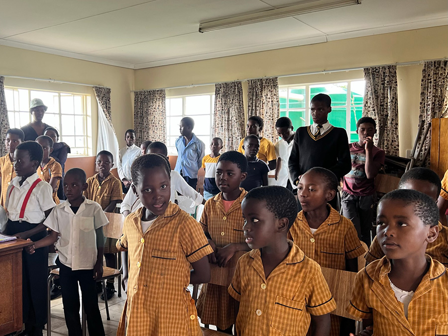 Stichting HomePlan Zuid-Afrika moestuin